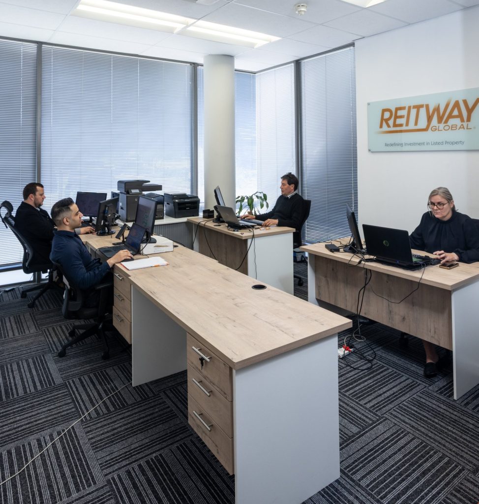 A serviced office in use at TBE Bridgeway, Century City